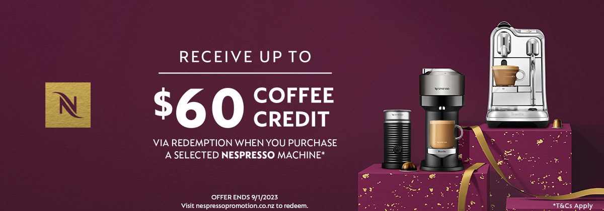 $60 Coffee Credit